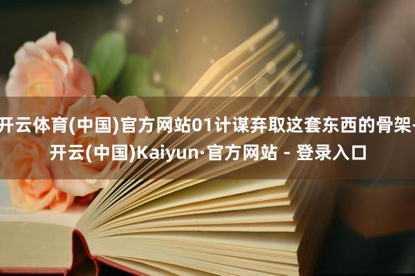 开云体育(中国)官方网站01计谋弃取这套东西的骨架-开云(中国)Kaiyun·官方网站 - 登录入口